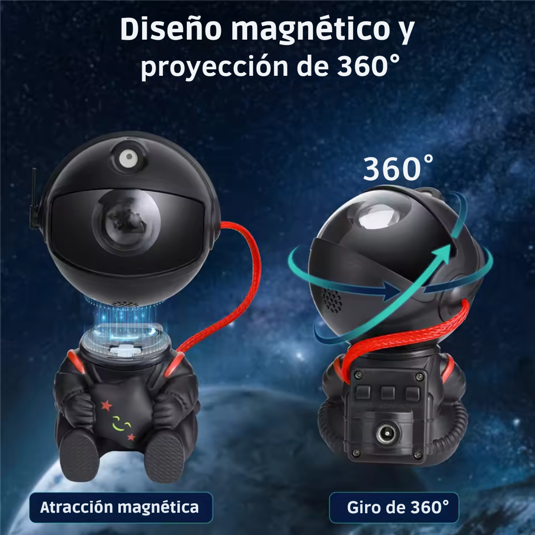Astronauta Proyector de Galaxias