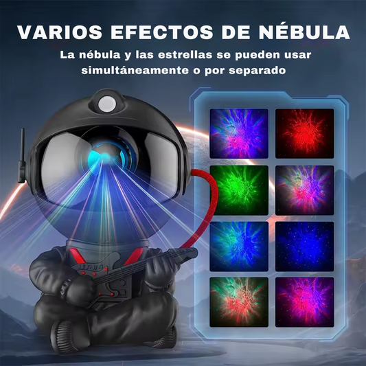 Astronauta Proyector de Galaxias