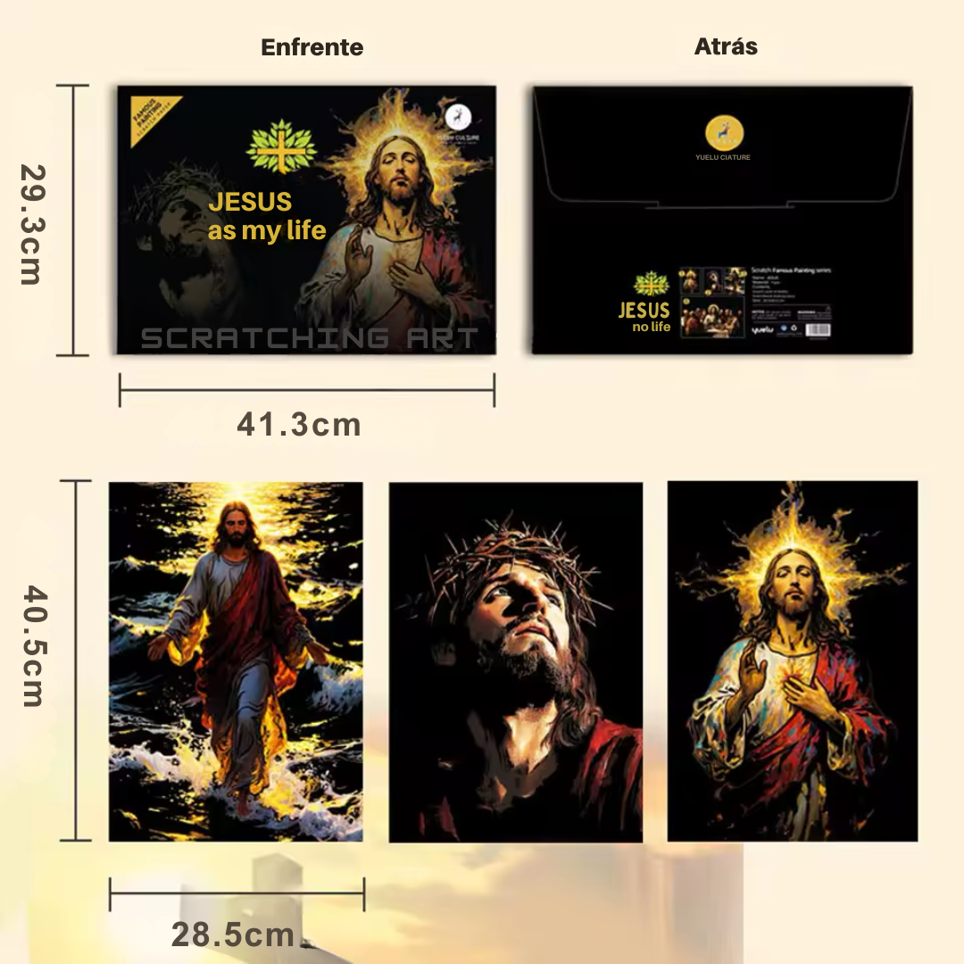 Cuadros Cristianos para Rascar